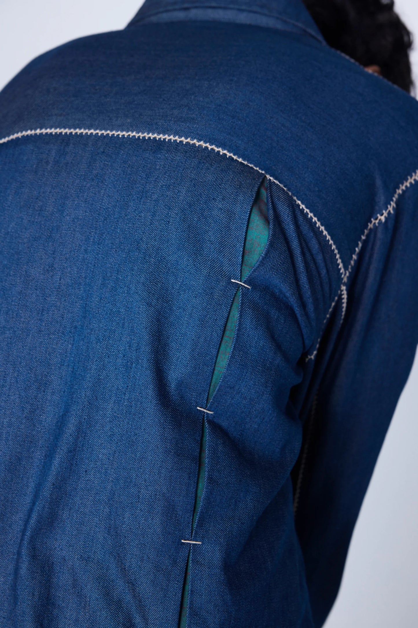 Denim Polo Shirt