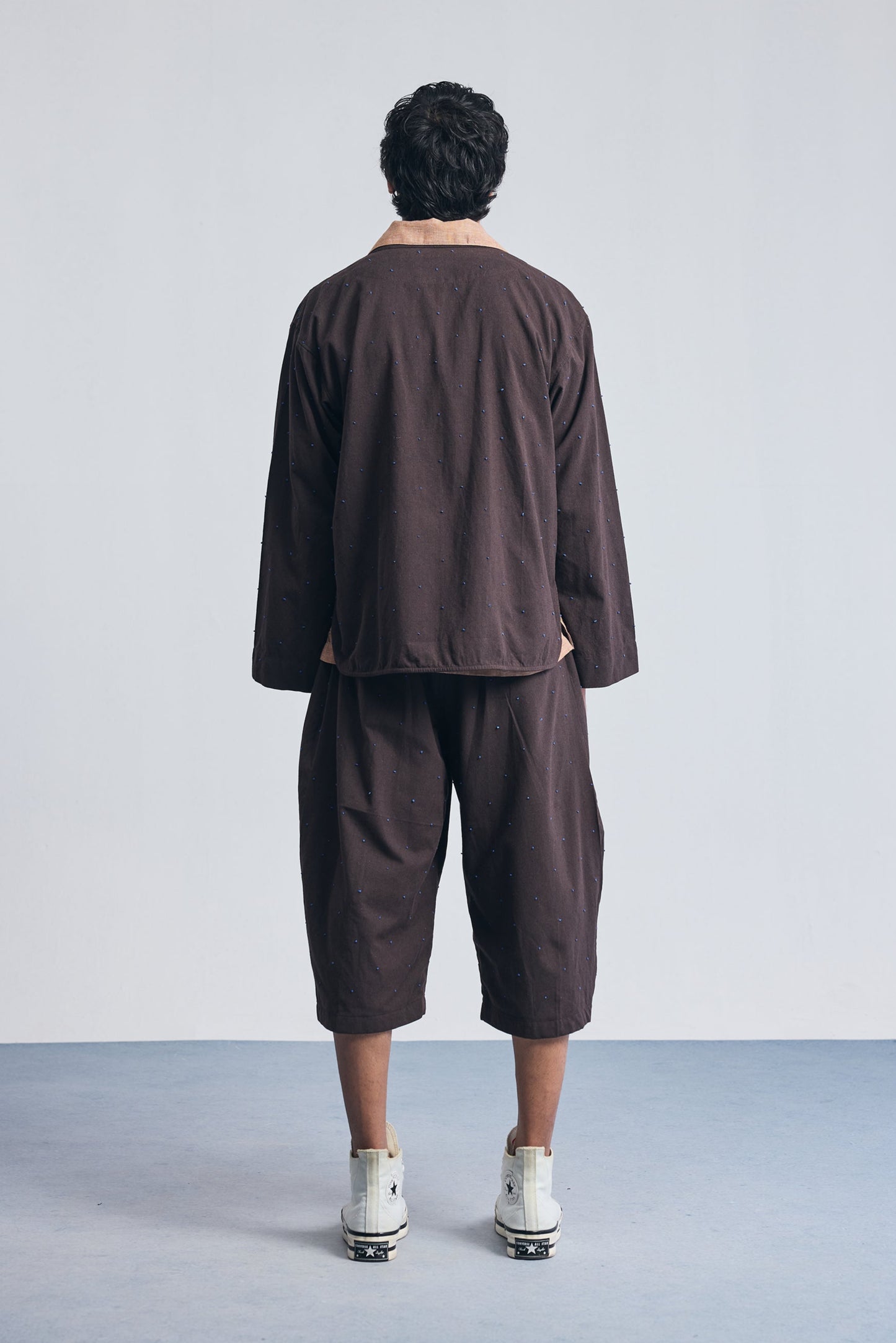Knots Shirt – Brown Noise