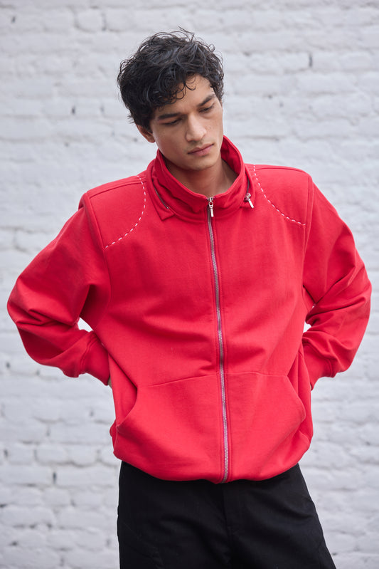 07Crimson Hoodie