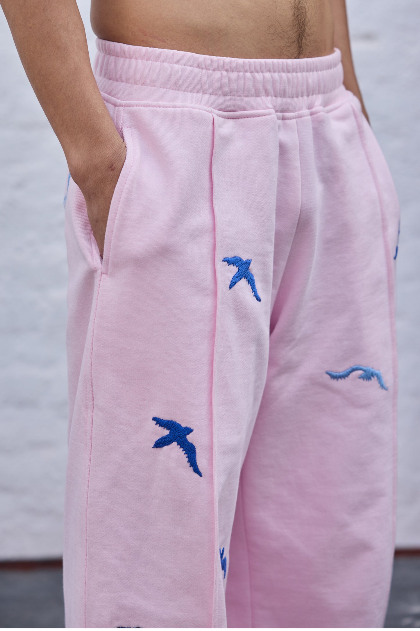 Baby Pink Fly Joggers