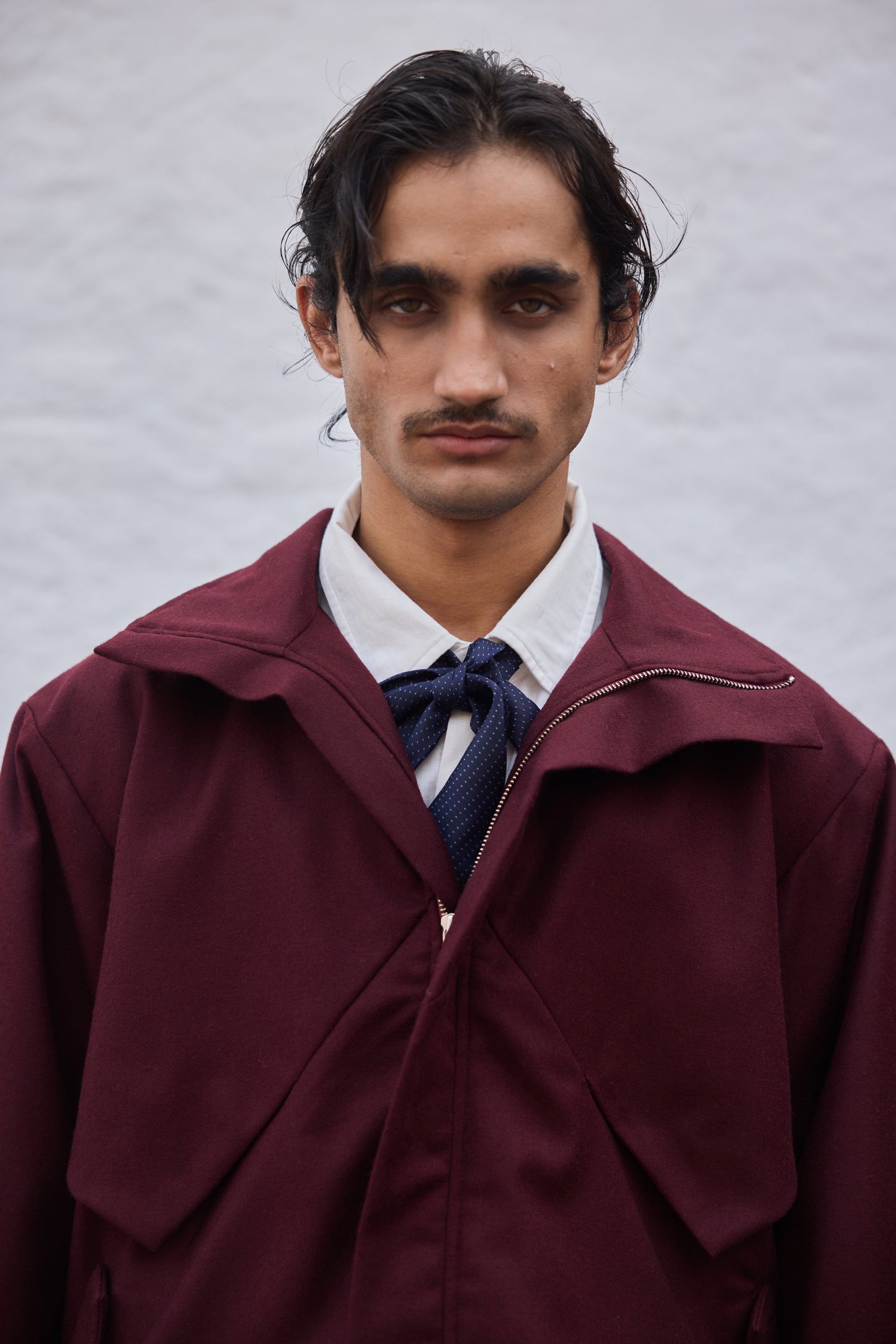 Blood ox wool jacket