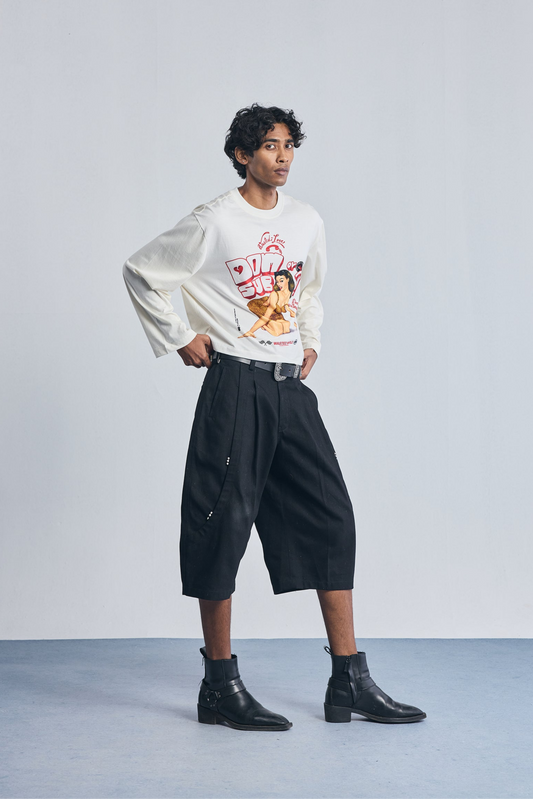 Dark-Selvedge Jorts