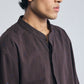 Knots Shirt – Brown Noise