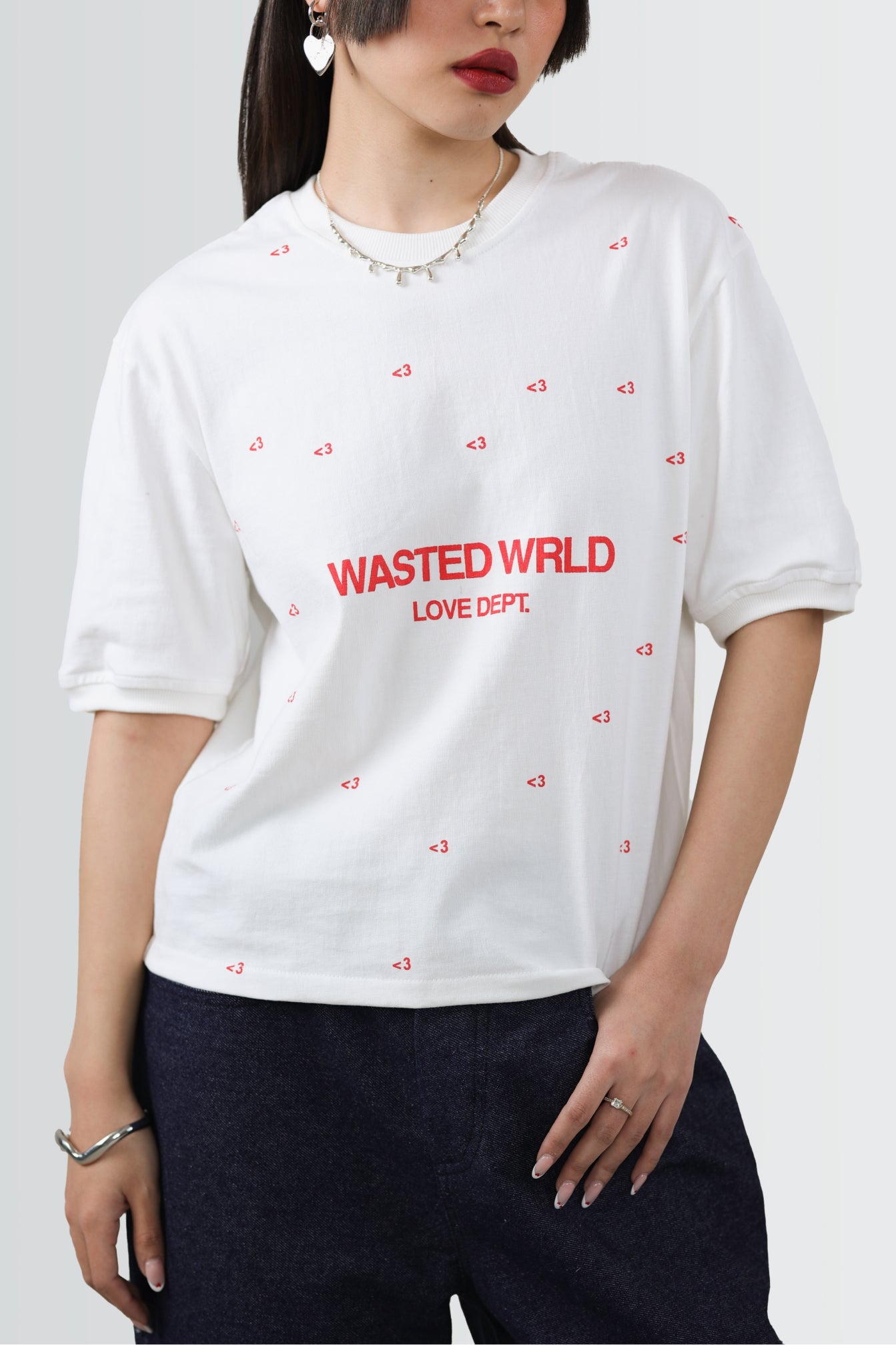 LOVE DEPT. TEE (WHITE)