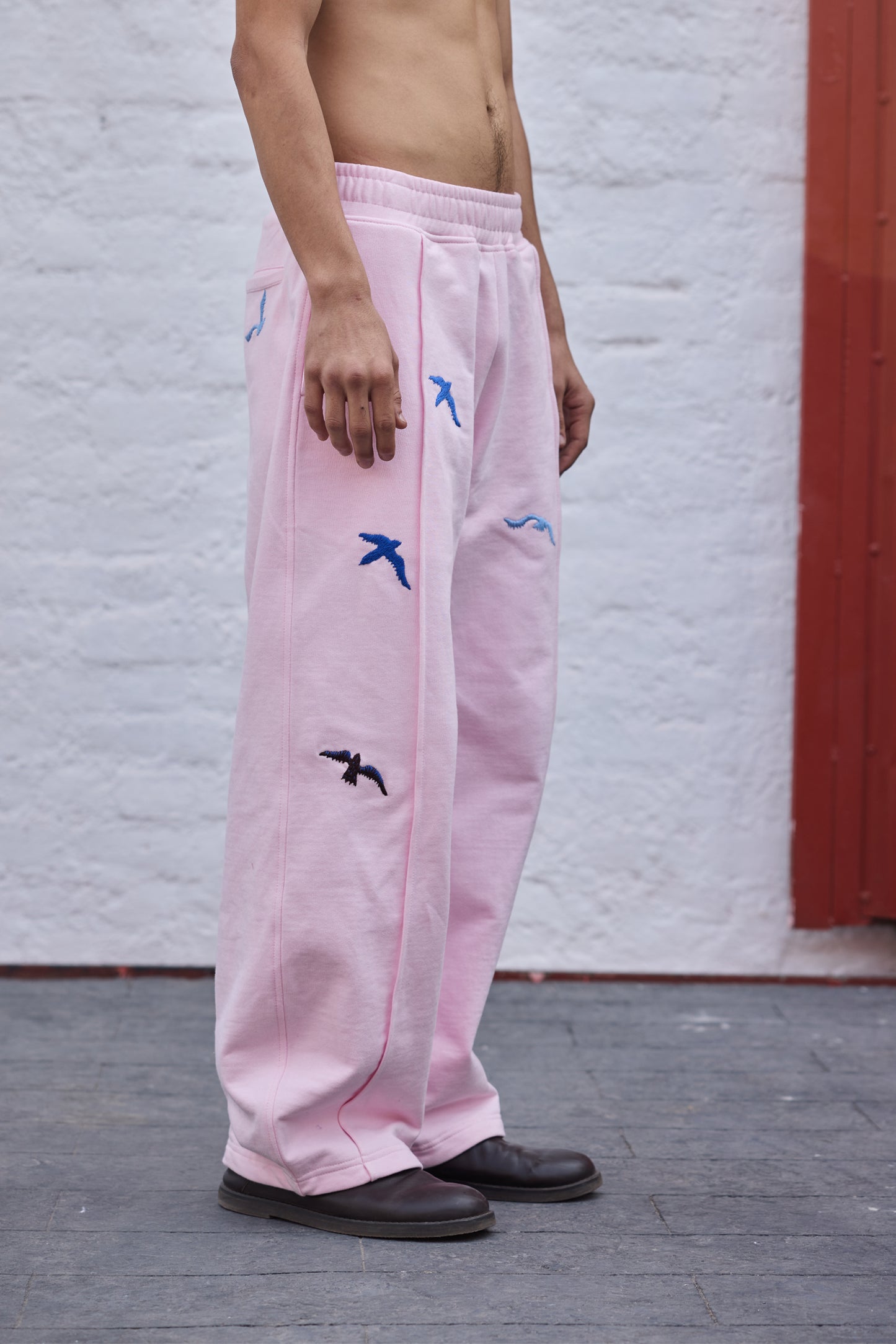 Baby Pink Fly Joggers
