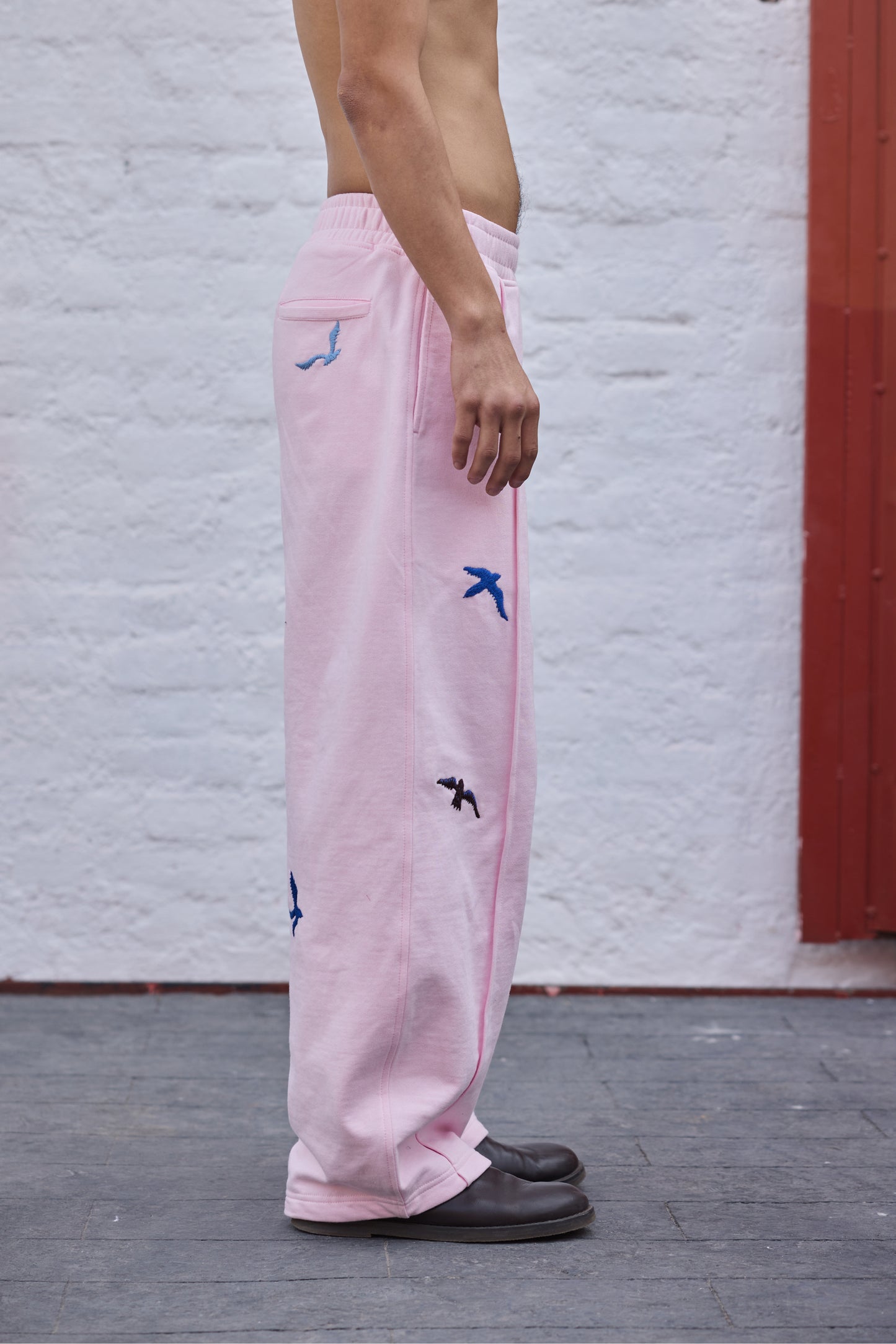 Baby Pink Fly Joggers