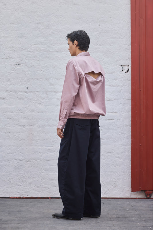 Window ribbed shirt