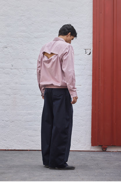 Window ribbed shirt
