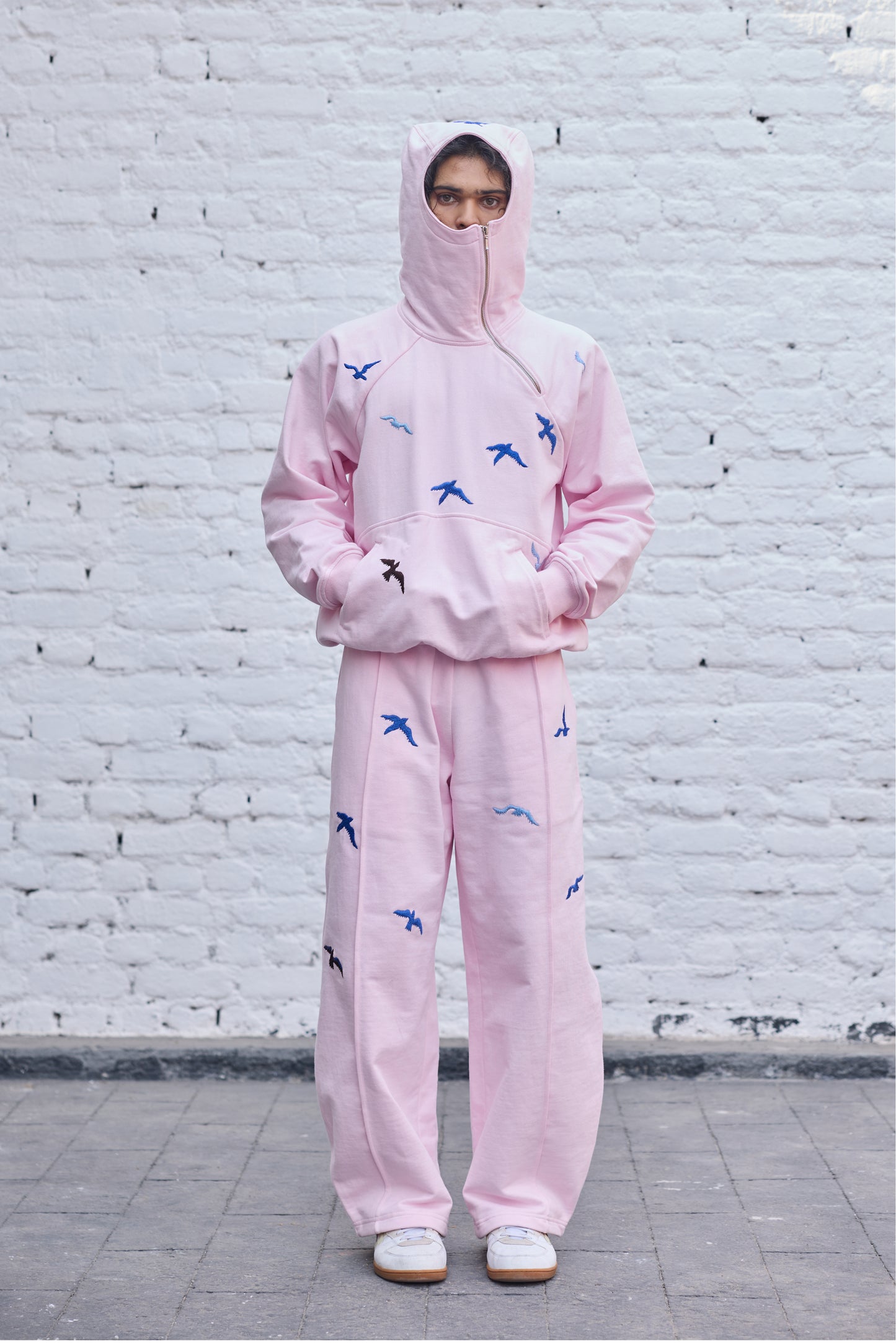 Baby-pink Fly Hoodie