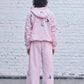 Baby-pink Fly Hoodie