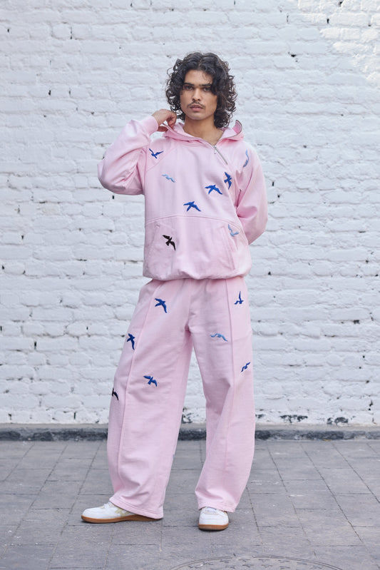 Baby Pink Fly Joggers
